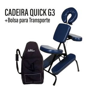 Kit Mex Cadeira Quick G3 + Bolsa p/ Transporte